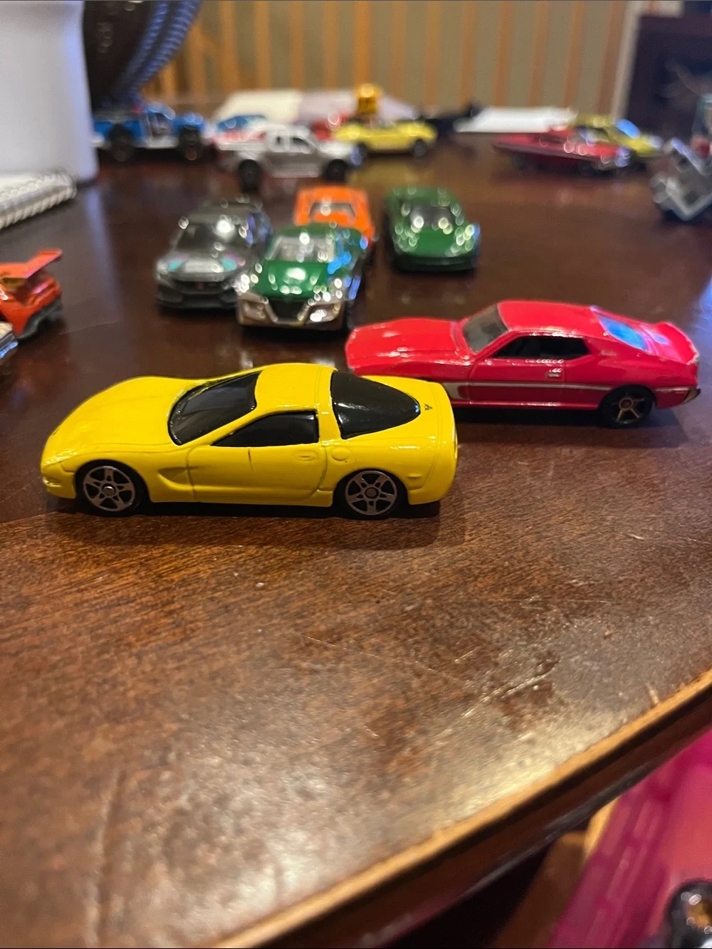 Hot Wheels Die-Cast Sports Car Toy Set - Multi-Color Assortment